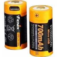 Аккумулятор 16340 Fenix 700 mAh Li-ion с разъемом для USB купить в Белгороде