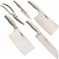 Набор кухонных ножей на подставке HuoHou 6-Piece Stainless Steel Kitchen Knife Set купить в Белгороде