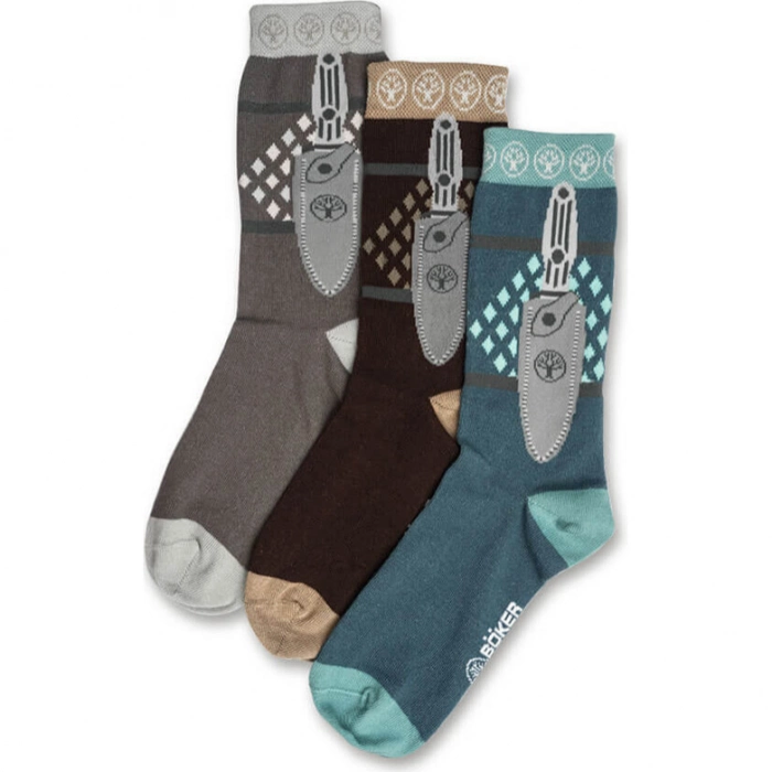 Носки Boker 09BO199 Socks Set Large 3 пары, р.39-42