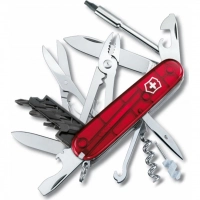 Нож перочинный Victorinox CyberTool, сталь X55CrMo14, рукоять Cellidor®, полупрозрачный красный купить в Белгороде