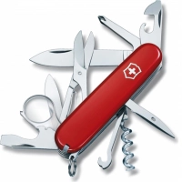 Нож перочинный Victorinox Explorer, сталь X55CrMo14, рукоять Cellidor®, красный купить в Белгороде