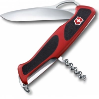 Нож перочинный Victorinox RangerGrip 63, сталь X55CrMo14, рукоять полиамид, красно-чёрный купить в Белгороде