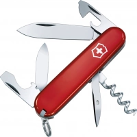 Нож перочинный Victorinox Tourist, сталь X55CrMo14, рукоять Cellidor®, красный купить в Белгороде