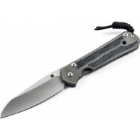 Нож складной Chris Reeve Large Sebenza 21 Insingo Micarta Inlay-2, сталь CPM-S35VN, рукоять титан/микарта купить в 