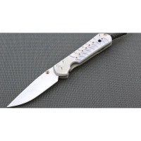 Нож складной Chris Reeve Large Sebenza 21 L21CGGUN See, сталь CPM S35VN, рукоять титан купить в 