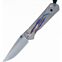 Нож складной Chris Reeve Large Sebenza 21  L21UNIQUE O, сталь CPM S35VN, рукоять титан купить в 