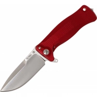 Нож складной LionSteel SR11A RS RED, сталь Uddeholm Sleipner® Satin Finish, рукоять алюминий (Solid®), красный купить в Белгороде