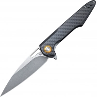 Складной нож Artisan Archaeo Small SW, сталь D2, Carbon Fiber купить в 
