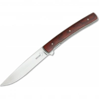 Складной нож Boker Urban Trapper Gentleman Cocobolo Wood 01BO722, сталь VG-10, рукоять титан/дерево купить в Белгороде