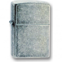 Зажигалка ZIPPO Antique Silver Plate, латунь с покрытием ™Plate, серебристый, матовая, 36х12×56 мм купить в Белгороде