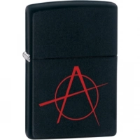 Зажигалка ZIPPO Classic А с покрытием Black Matte, латунь/сталь, чёрная, матовая, 36x12x56 мм купить в Белгороде