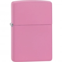 Зажигалка ZIPPO Classic с покрытием Pink Matte, латунь/сталь, розовая, матовая, 36x12x56 мм купить в Белгороде