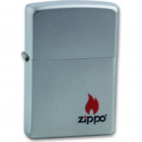 Зажигалка ZIPPO Satin Chrome, латунь с ник.-хром. покрыт., серебр., матовая, 36х56х12 мм купить в Белгороде